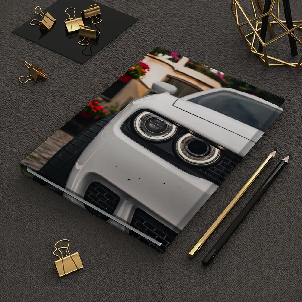 Dodge Challenger SRT Front View Old Town – Notebooks