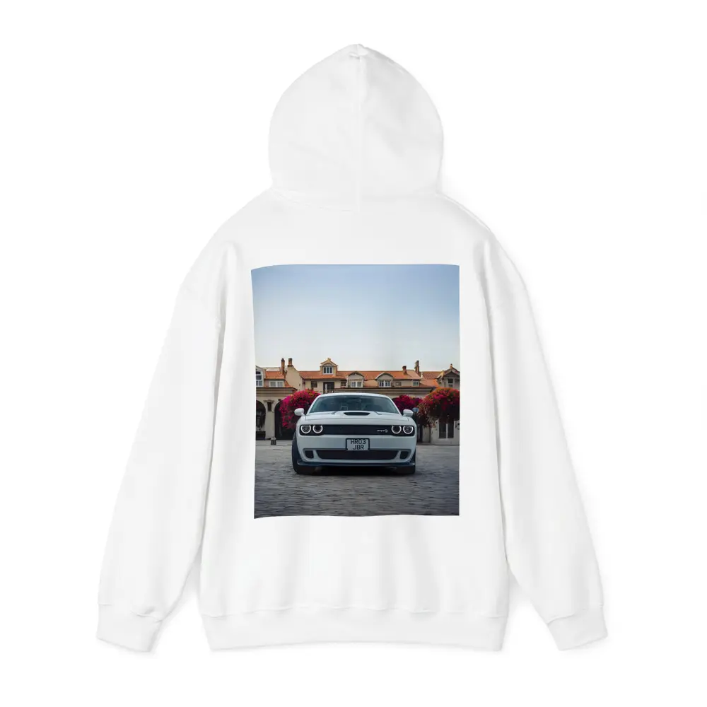 Dodge Challenger SRT Front View Old Town – Hoodies