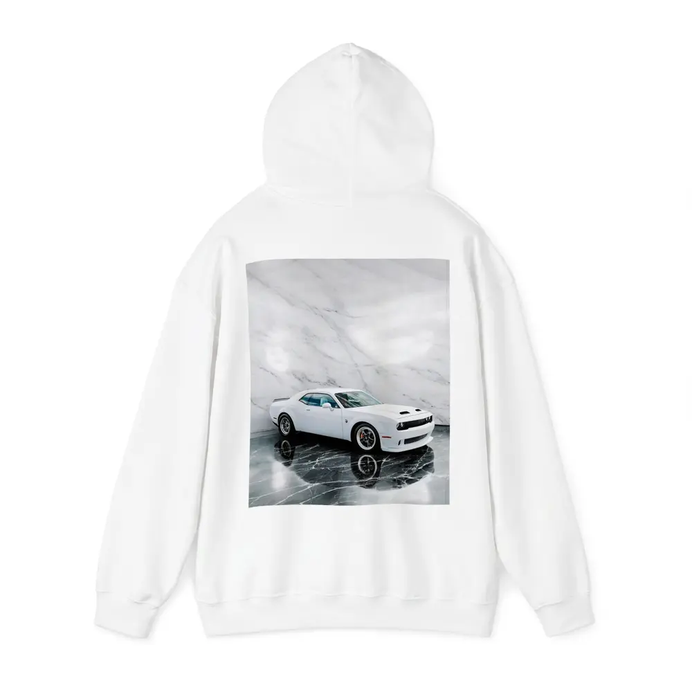 Dodge Challenger SRT White Marble Studio – Hoodies