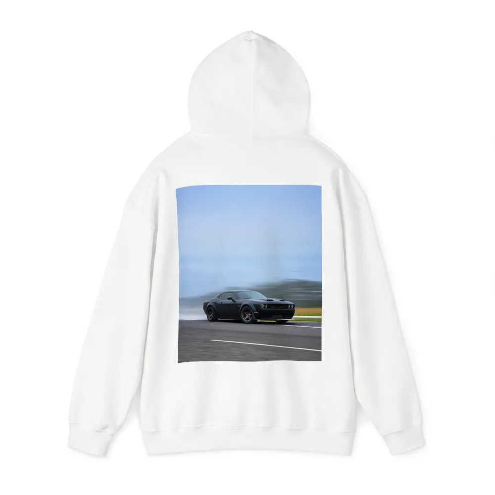 Dodge Challenger Hellcat Drifting On Track – Hoodies