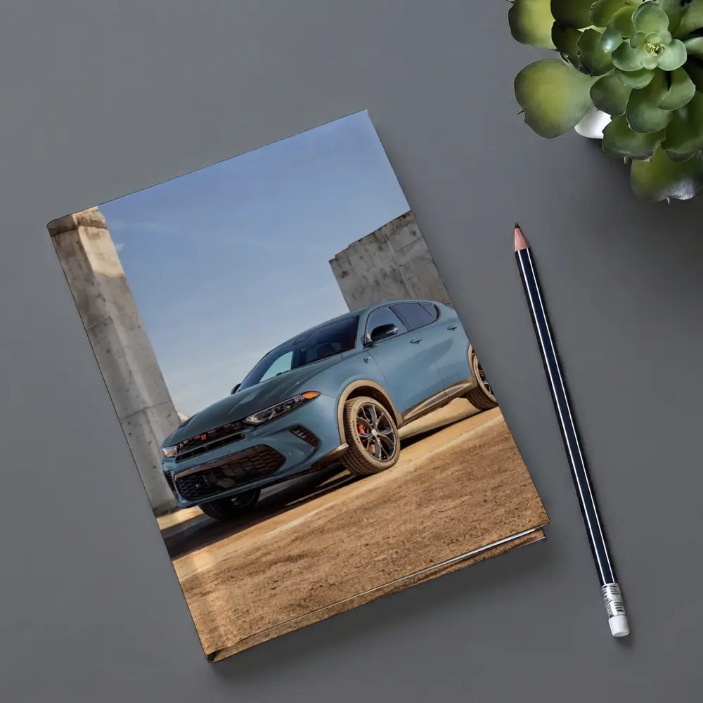 Dodge Hornet SUV Concrete Wall Background – Notebooks