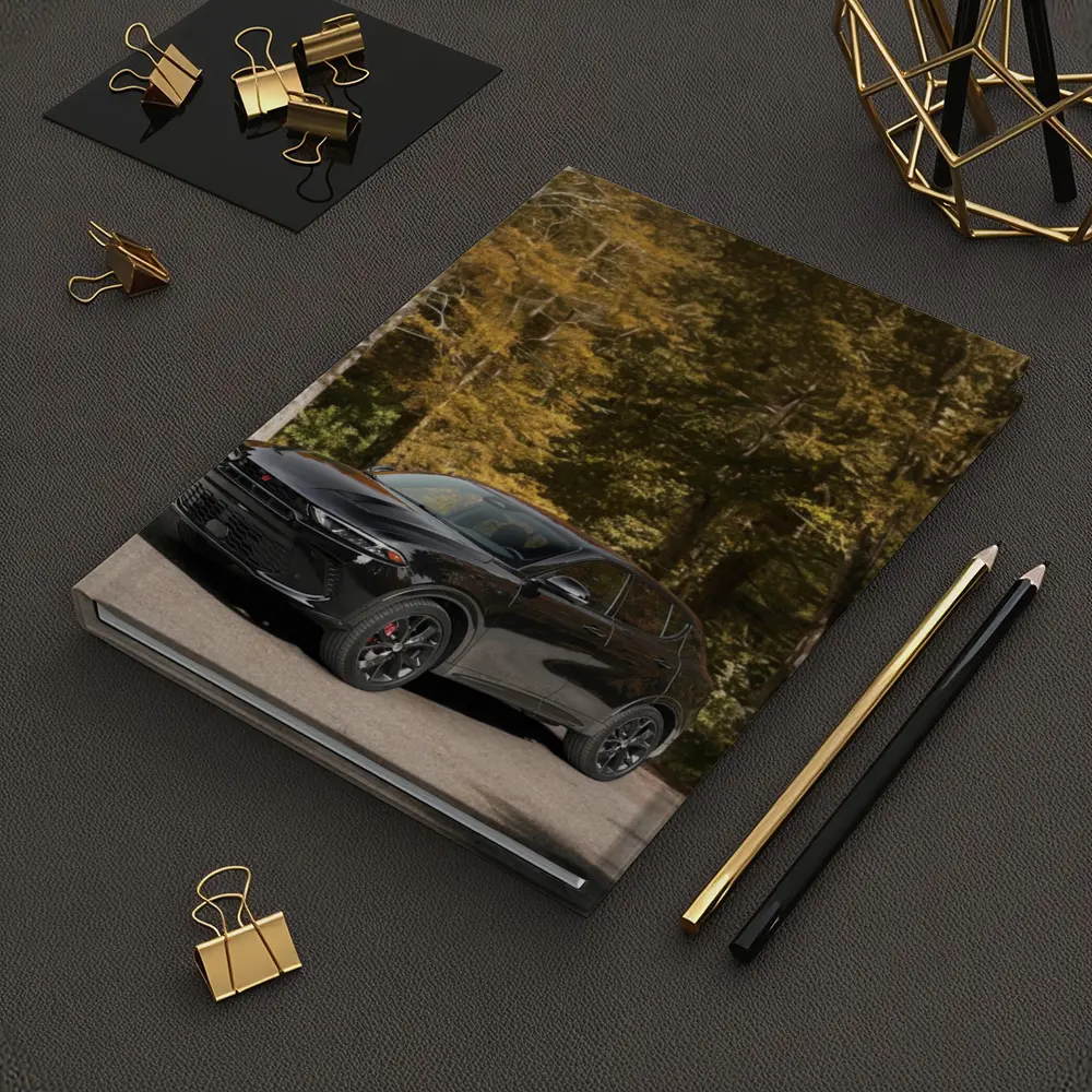 Dodge Hornet Black SUV Autumn Forest – Notebooks