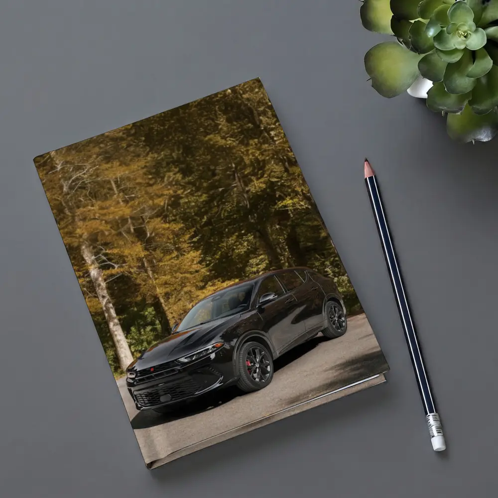 Dodge Hornet Black SUV Autumn Forest – Notebooks