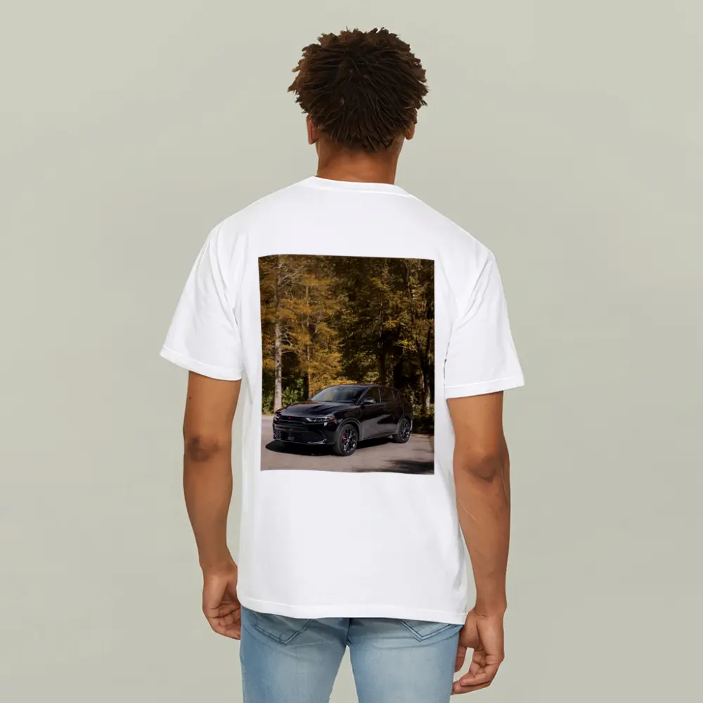 Dodge Hornet Black SUV Autumn Forest – T-Shirts