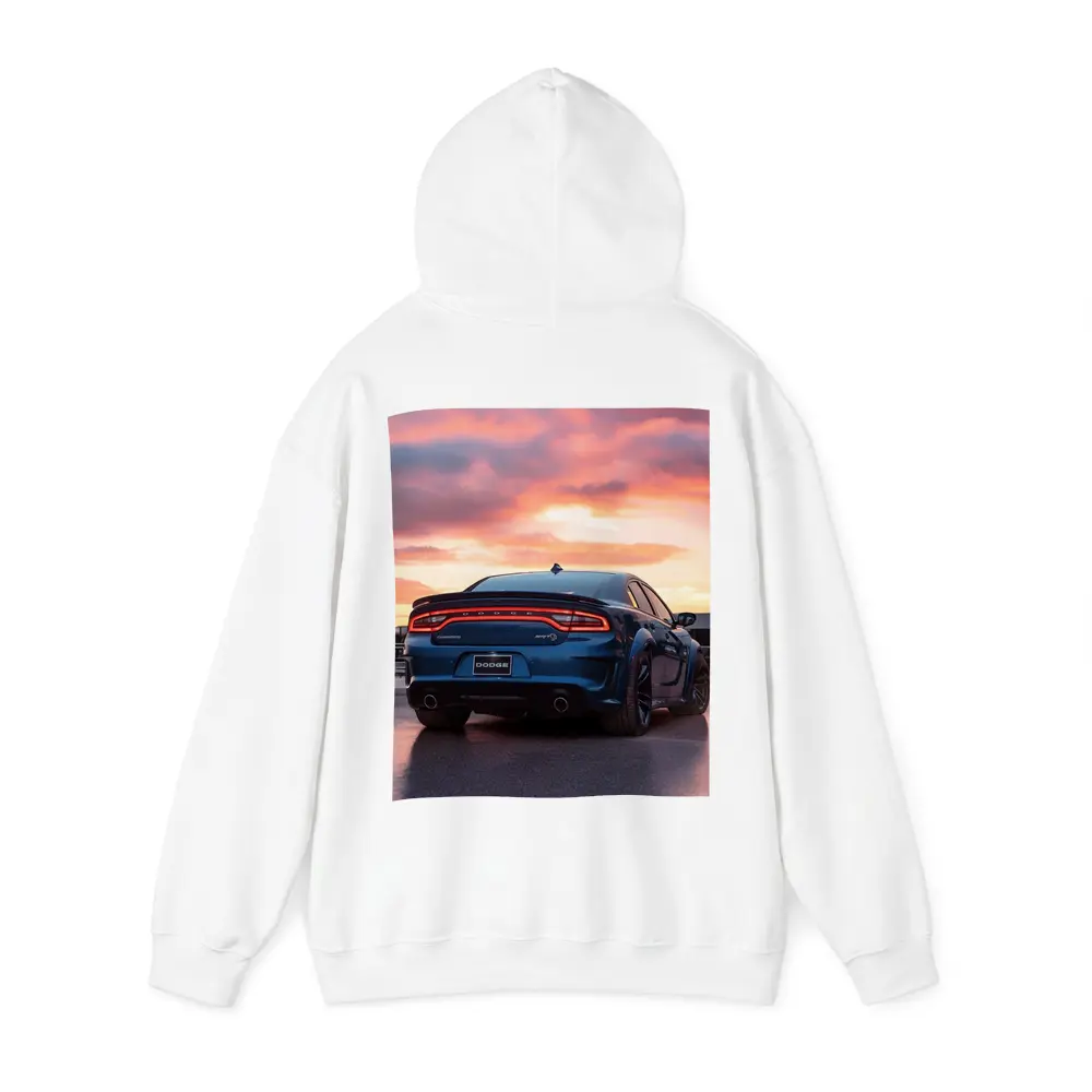 Dodge Charger SRT Blue Sunset Sky – Hoodies