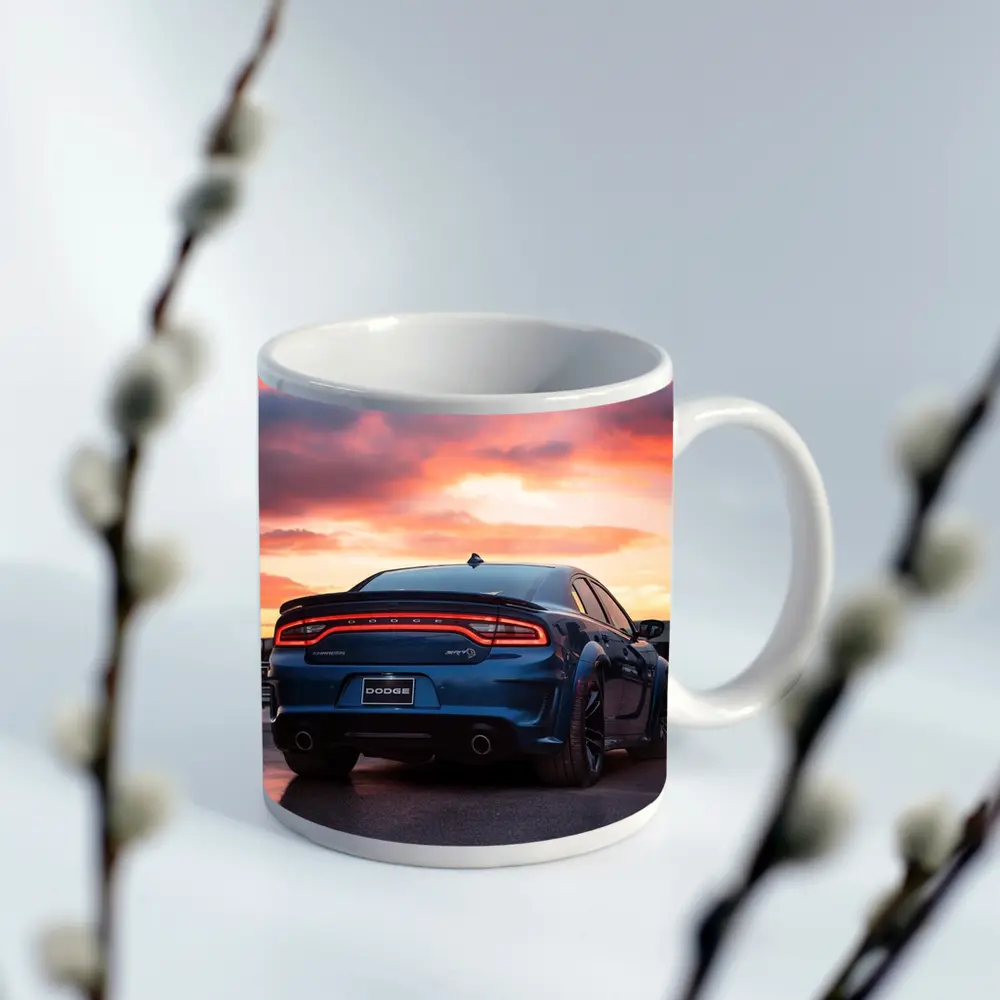 Dodge Charger SRT Blue Sunset Sky – Mugs