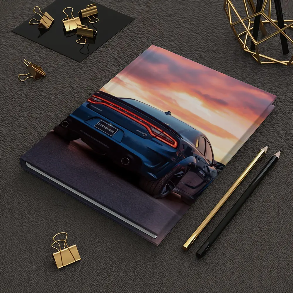 Dodge Charger SRT Blue Sunset Sky – Notebooks