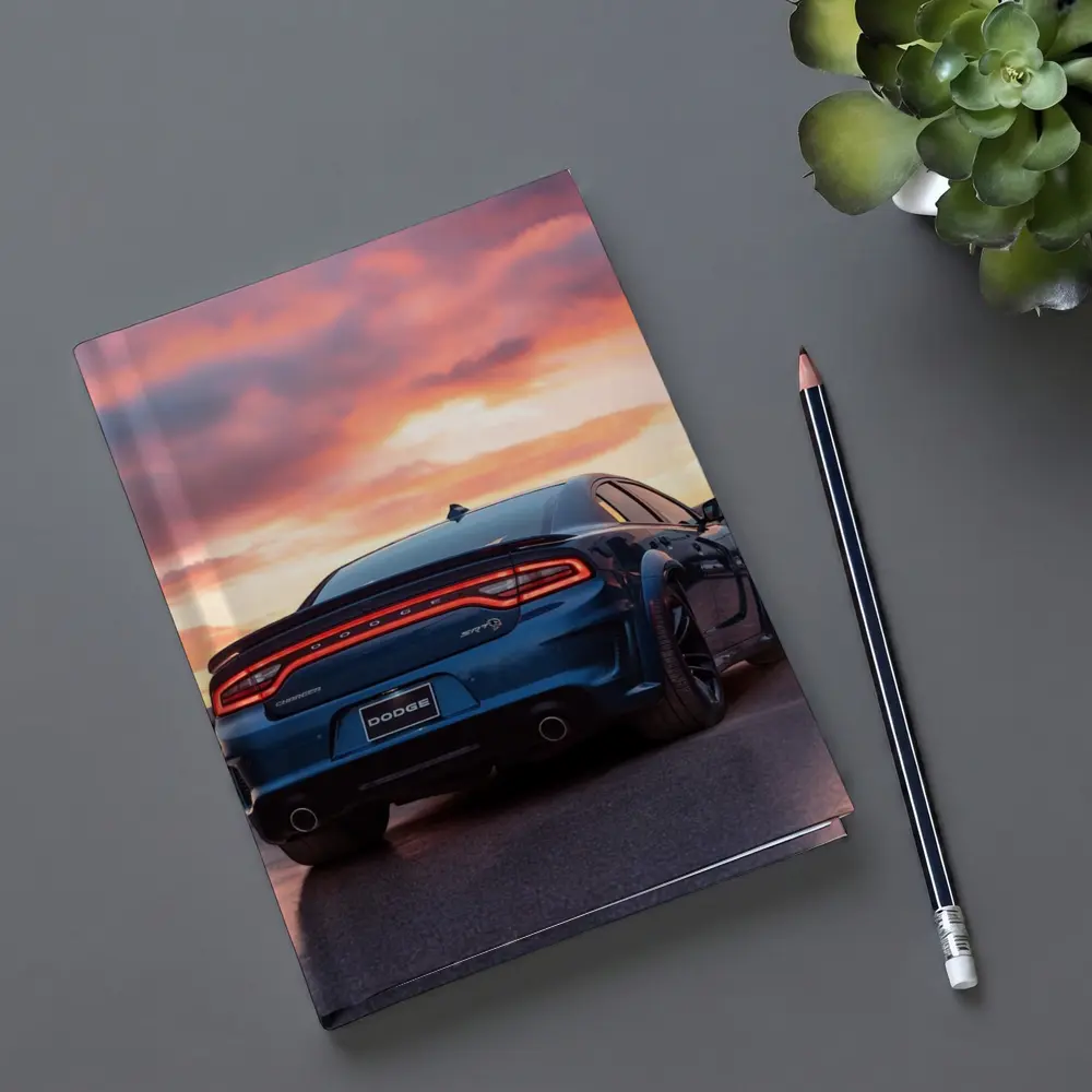 Dodge Charger SRT Blue Sunset Sky – Notebooks