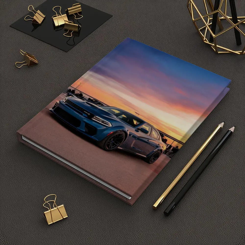Dodge Charger SRT Blue Sunset Sky – Notebooks