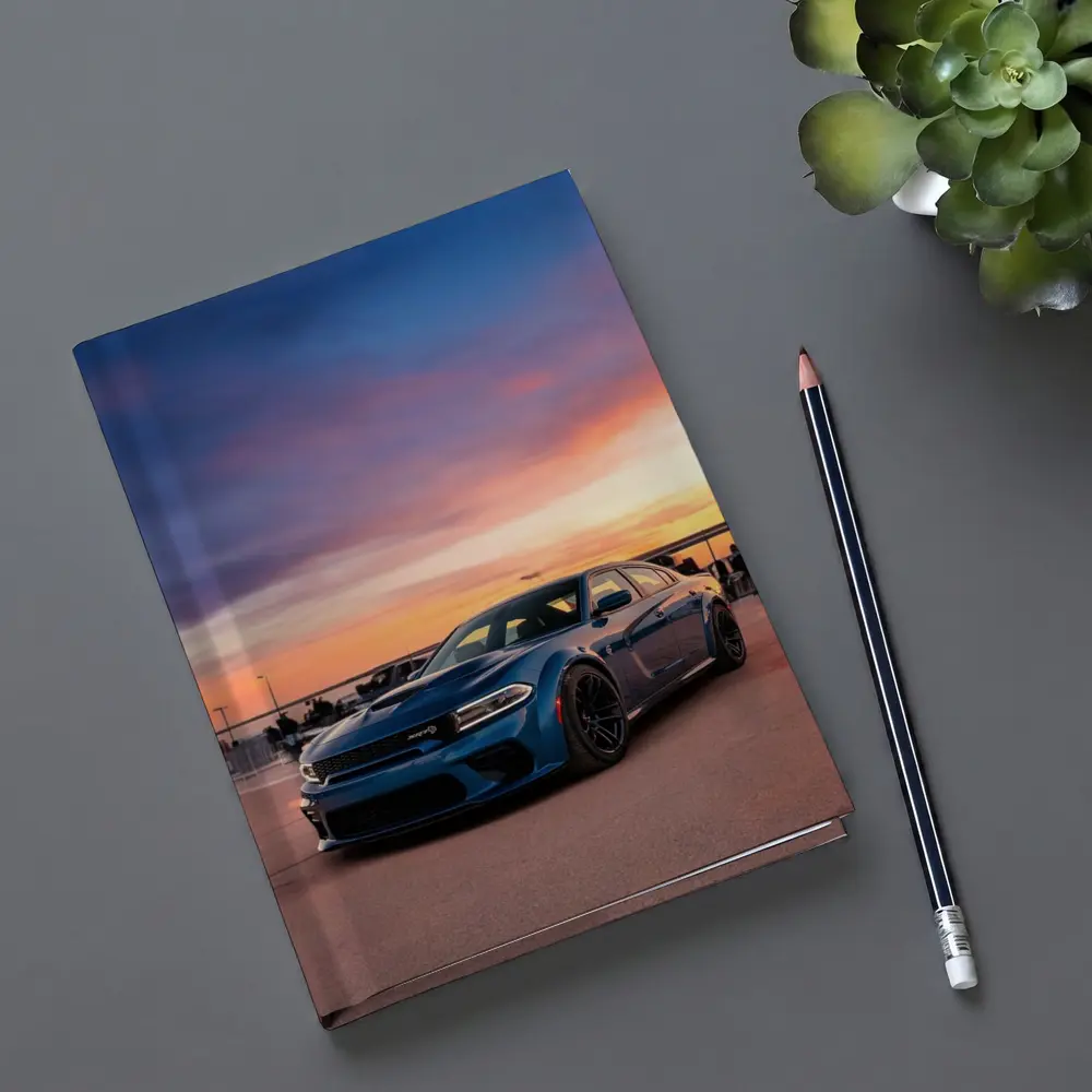 Dodge Charger SRT Blue Sunset Sky – Notebooks