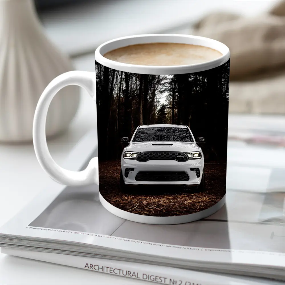 Dodge Durango SRT White Dark Forest – Mugs