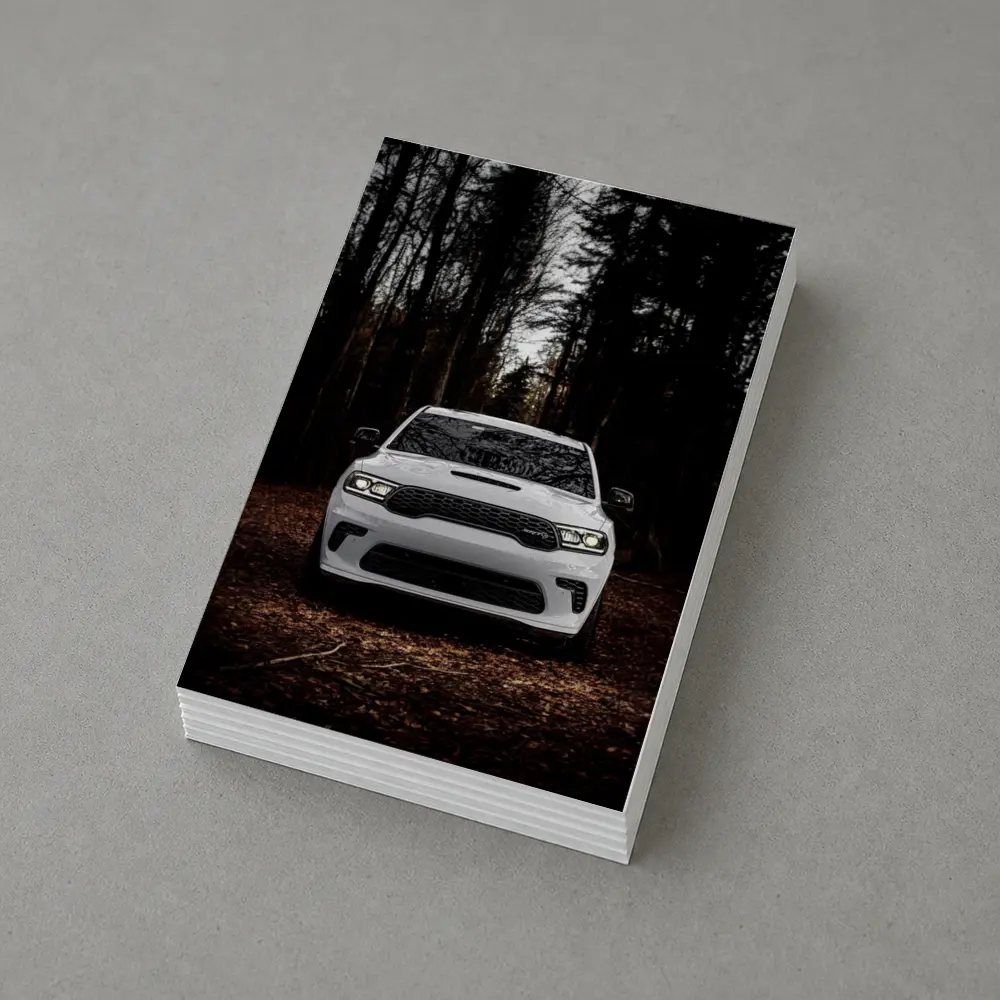 Dodge Durango SRT White Dark Forest – Postcards