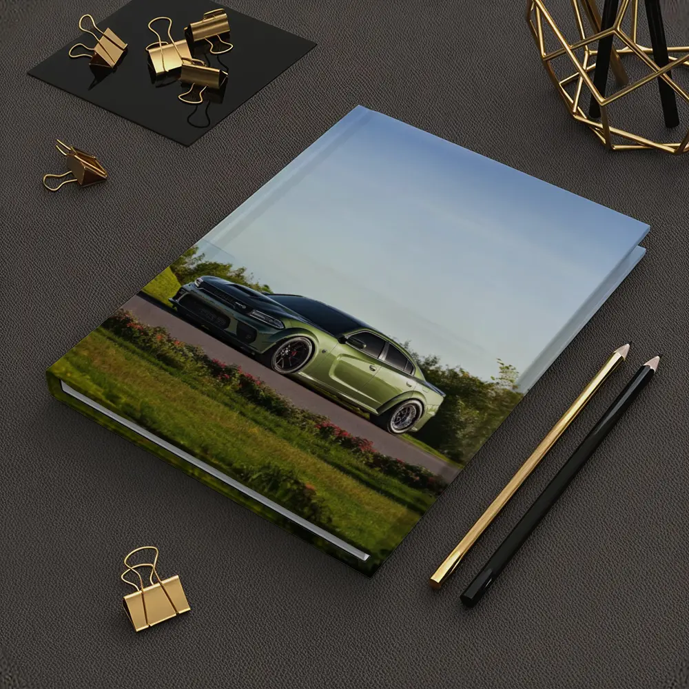 Dodge Charger Green Muscle Car Outdoor – Notebooks