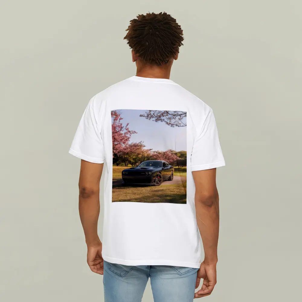 Dodge Challenger SRT Black Cherry Blossom Park – T-Shirts