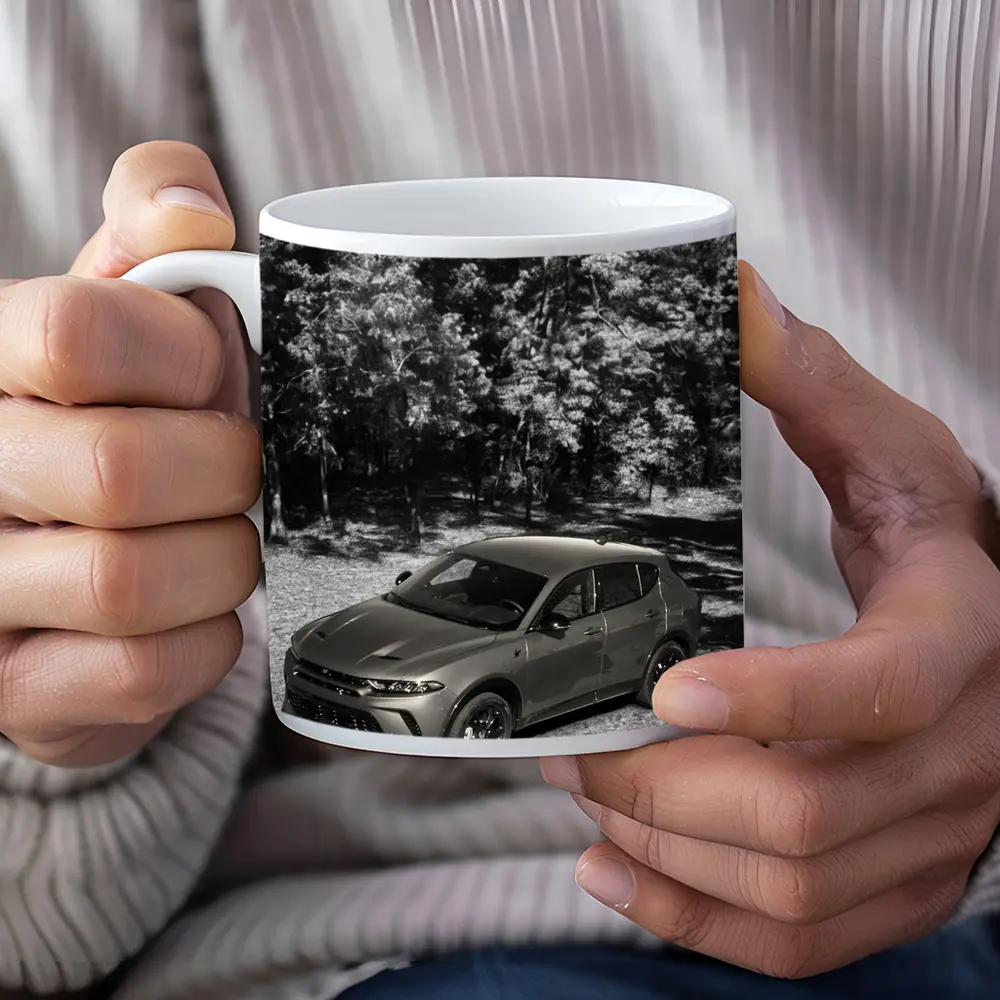 Dodge Hornet SUV Black White Forest – Mugs