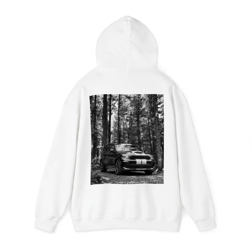 Dodge Durango Black White Forest Trail – Hoodies