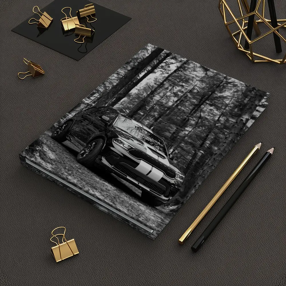 Dodge Durango Black White Forest Trail – Notebooks