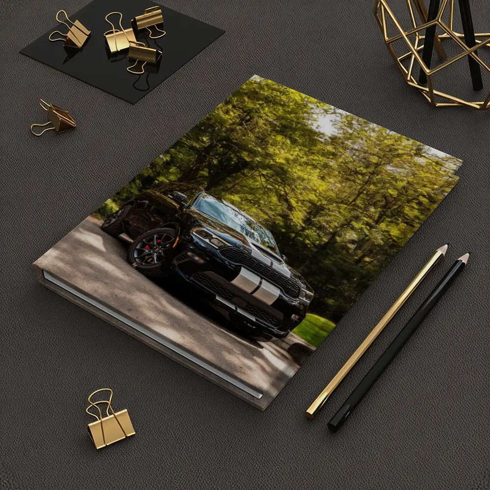 Dodge Durango Black SUV Forest Setting – Notebooks