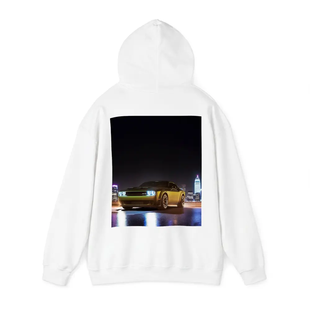 Dodge Challenger SRT Night City Skyline – Hoodies