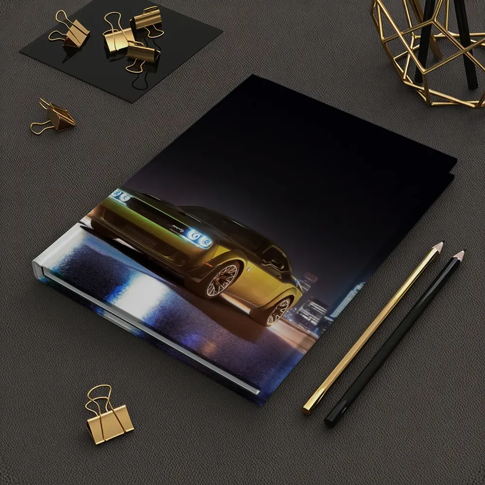 Dodge Challenger SRT Night City Skyline – Notebooks