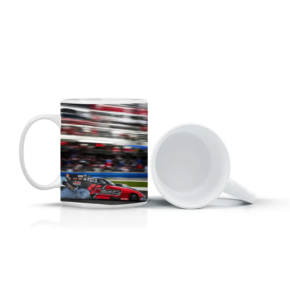 Dodge Funny Car Drag Racing Track Action – Mugs