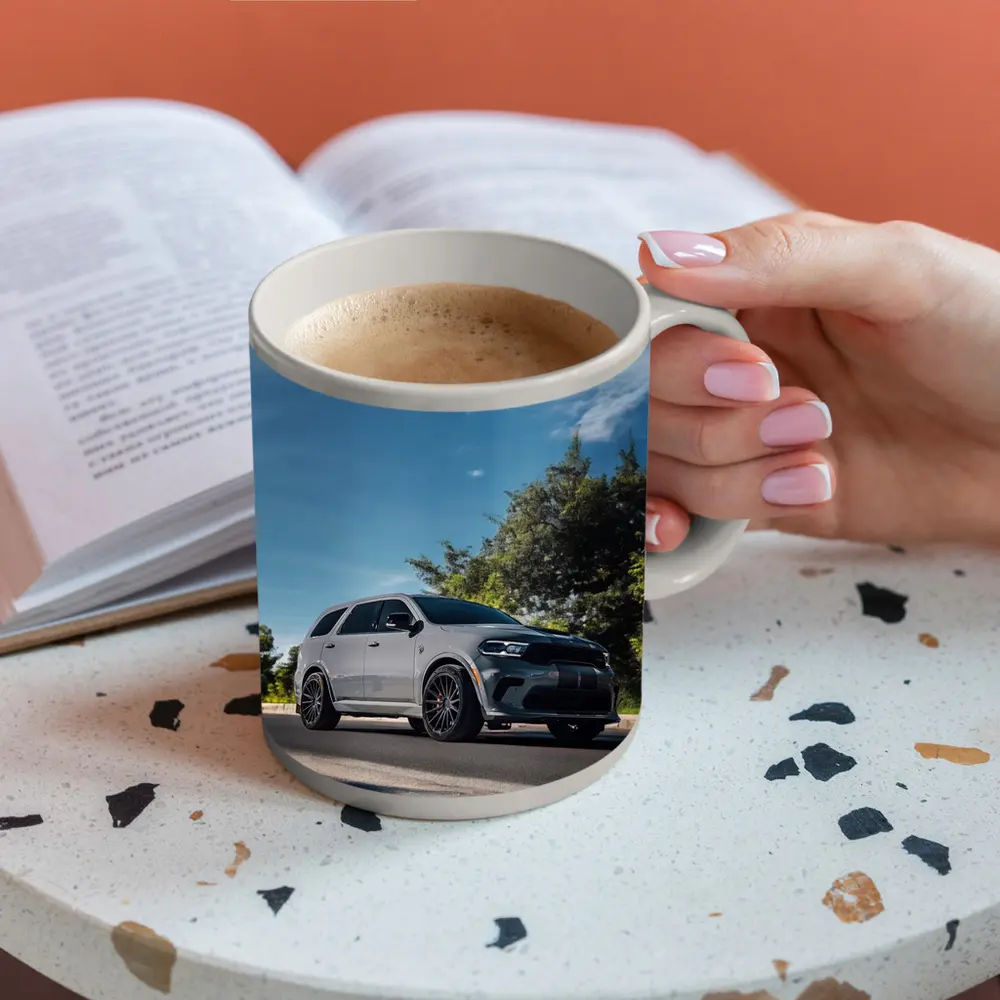 Dodge Durango SRT Gray SUV Open Road – Mugs