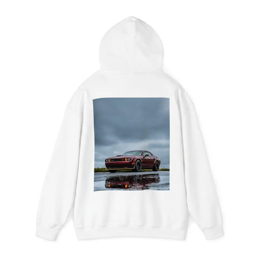 Dodge Challenger Hellcat Wet Road Storm – Hoodies