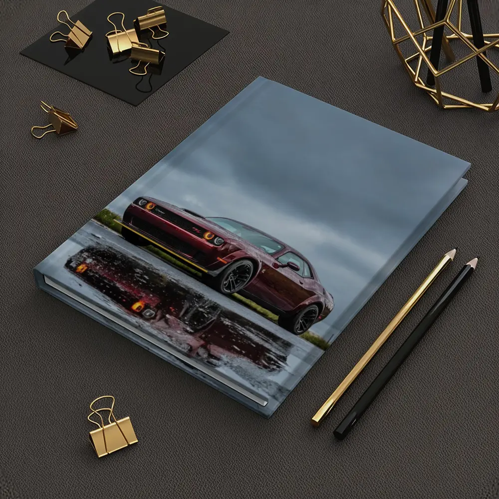 Dodge Challenger Hellcat Wet Road Storm – Notebooks