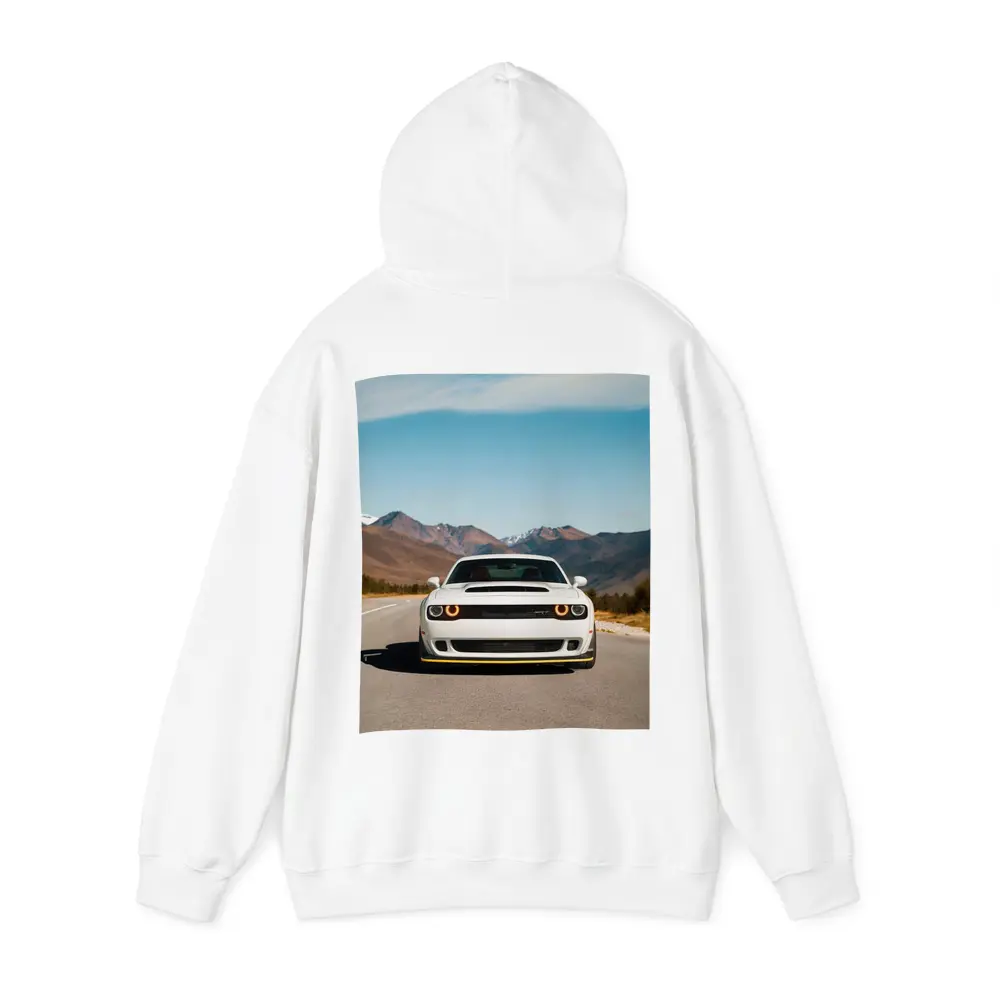 Dodge Challenger SRT White Mountain Road – Hoodies