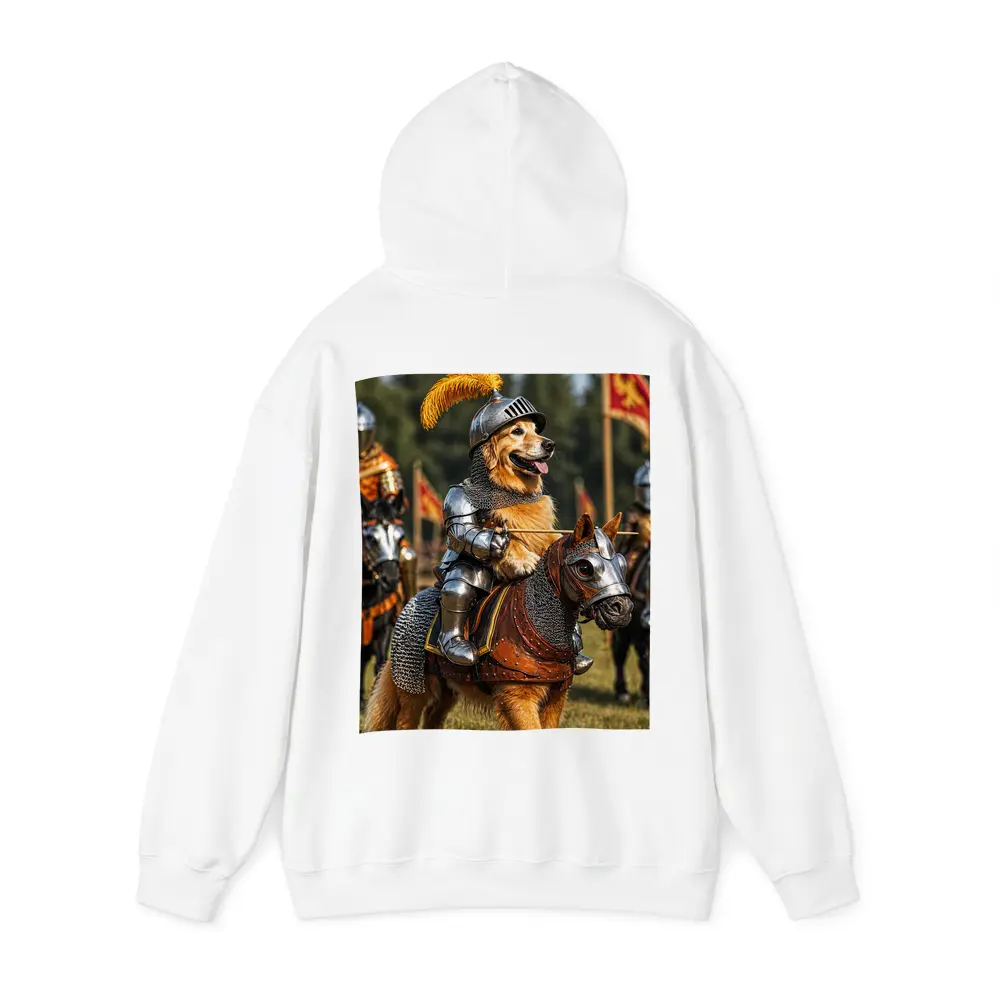Golden Retriever Knight Medieval Tournament Adventure – Hoodies