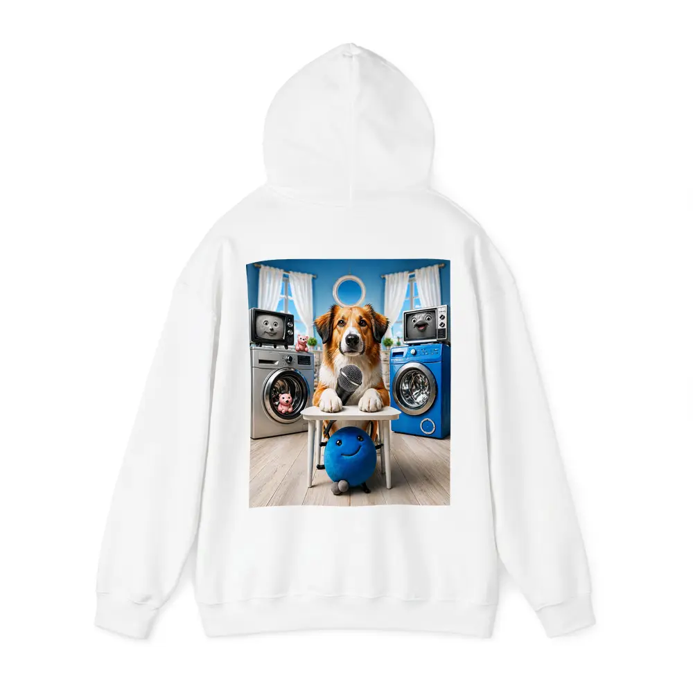 Golden Retriever Host Laundry Room Comedy Show – Hoodies