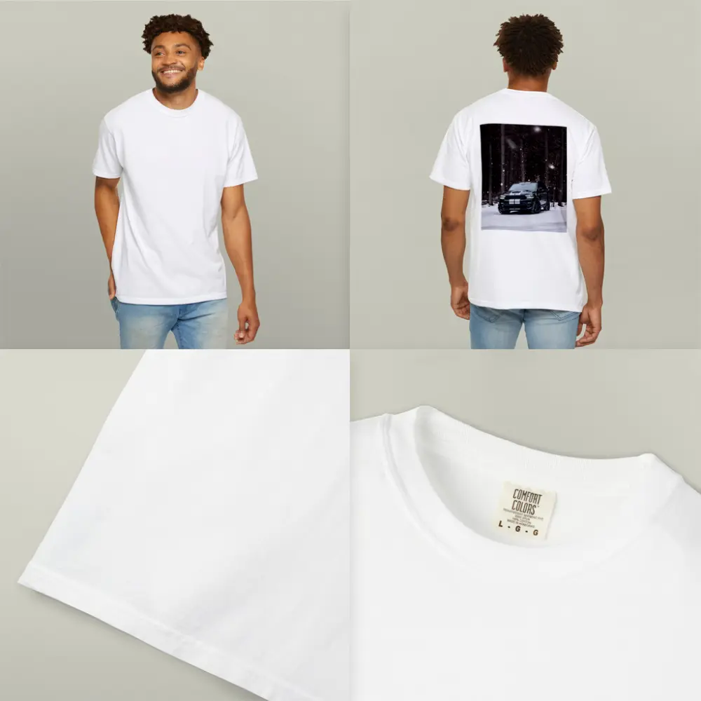 Dodge Durango Black SUV Snowy Forest – T-Shirts