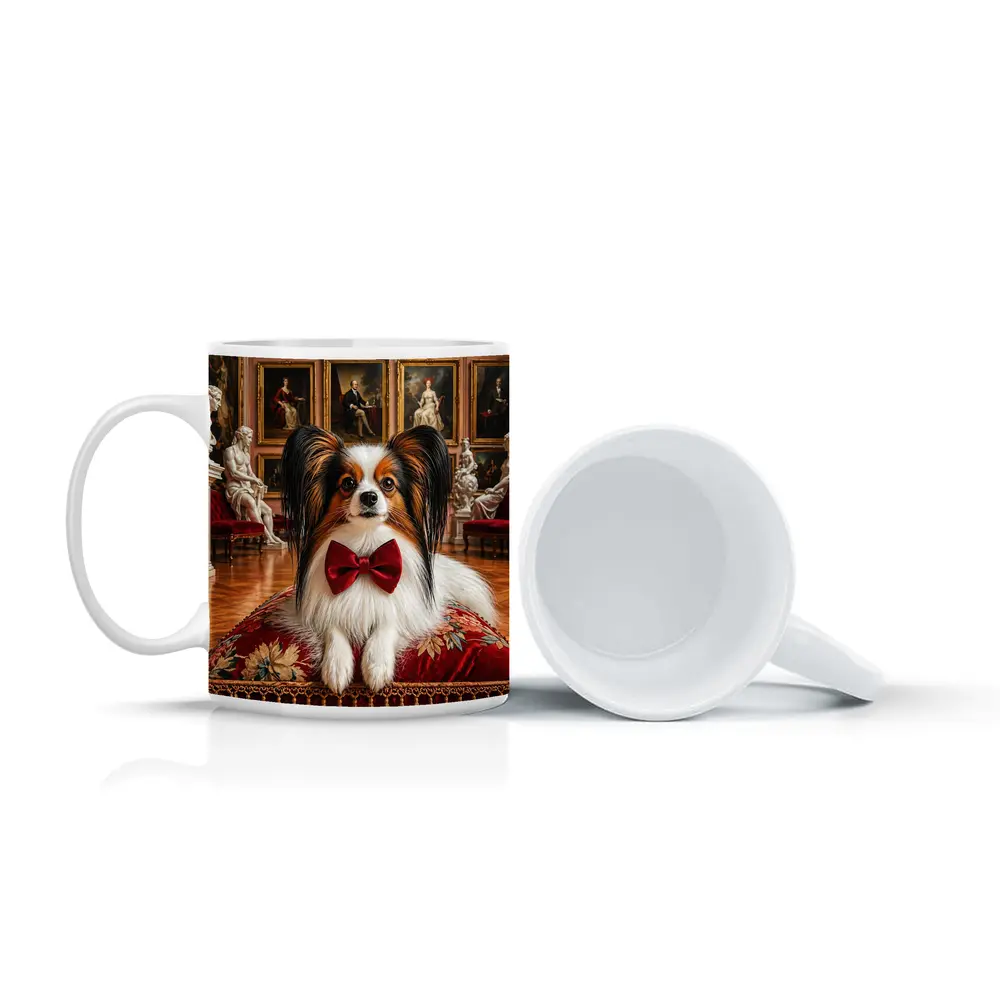 Papillon Dog Portrait Grand Museum Gallery – Mugs