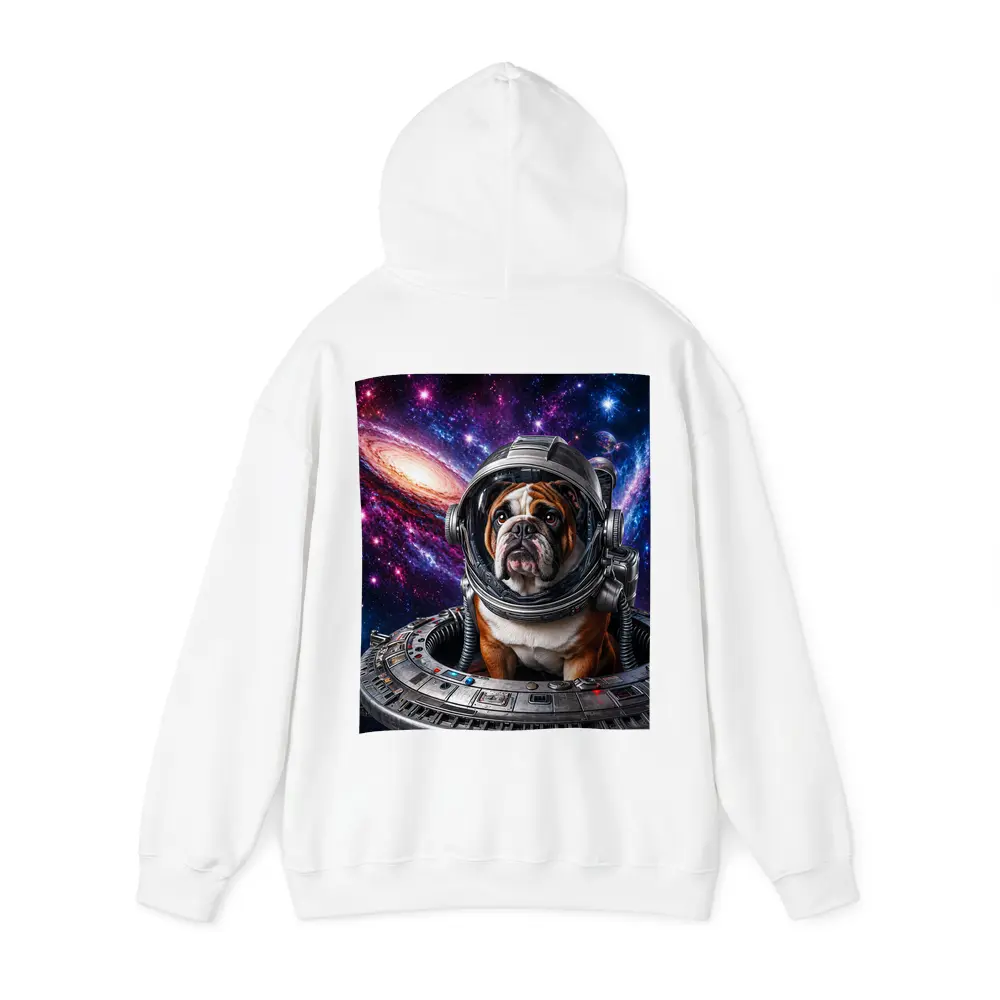 English Bulldog Astronaut Deep Space Galaxy – Hoodies