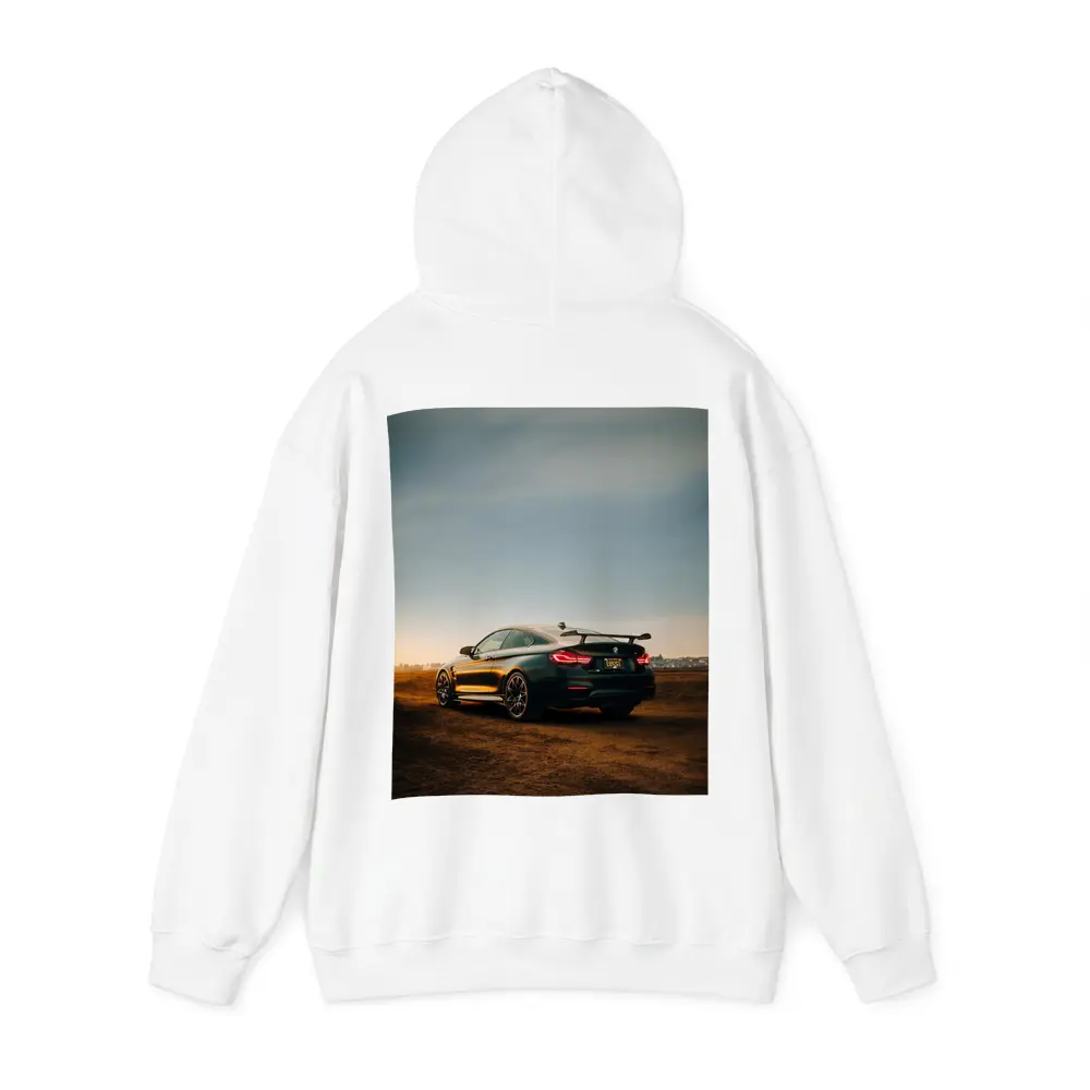 BMW M4 Frozen Black Sunset Dirt Field – Hoodies