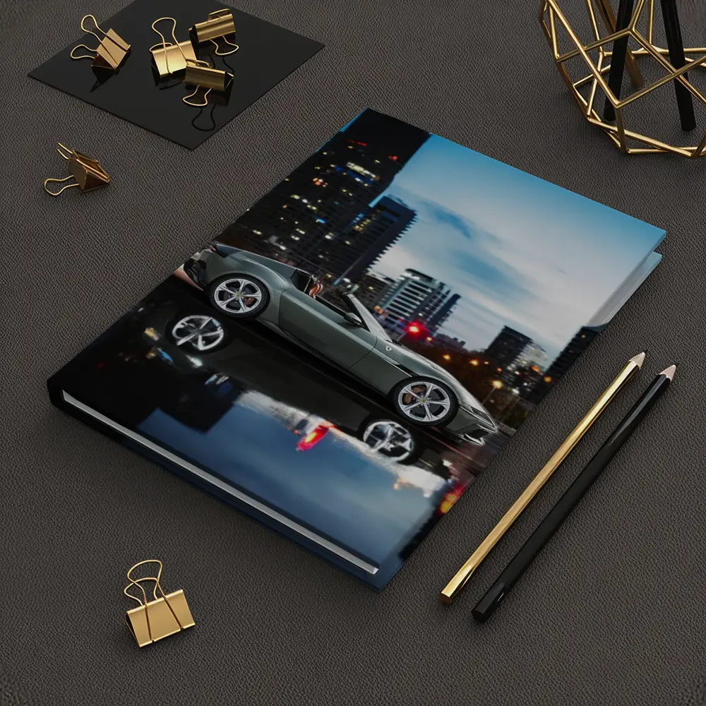 Ferrari 12 Cilindri Green City Night – Notebooks