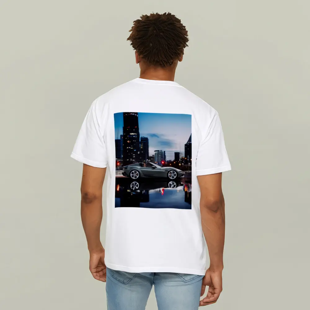 Ferrari 12 Cilindri Green City Night – T-Shirts