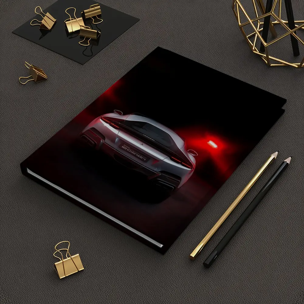Ferrari 12 Cilindri Rear View Dark Studio – Notebooks