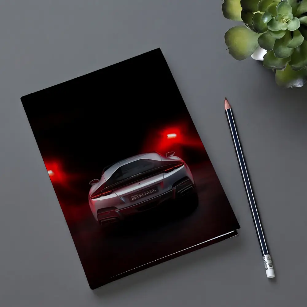 Ferrari 12 Cilindri Rear View Dark Studio – Notebooks
