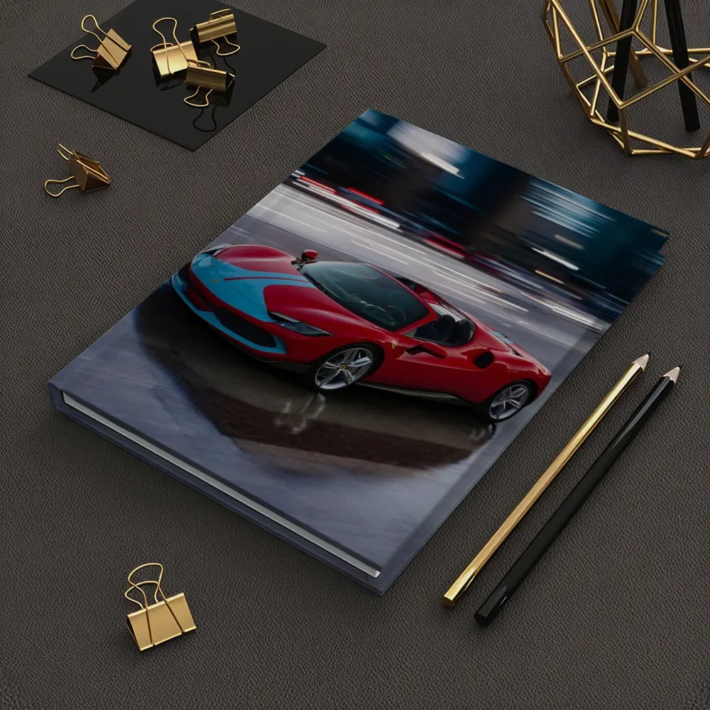 Ferrari 296 GTS Racing Through Night City – Notebooks