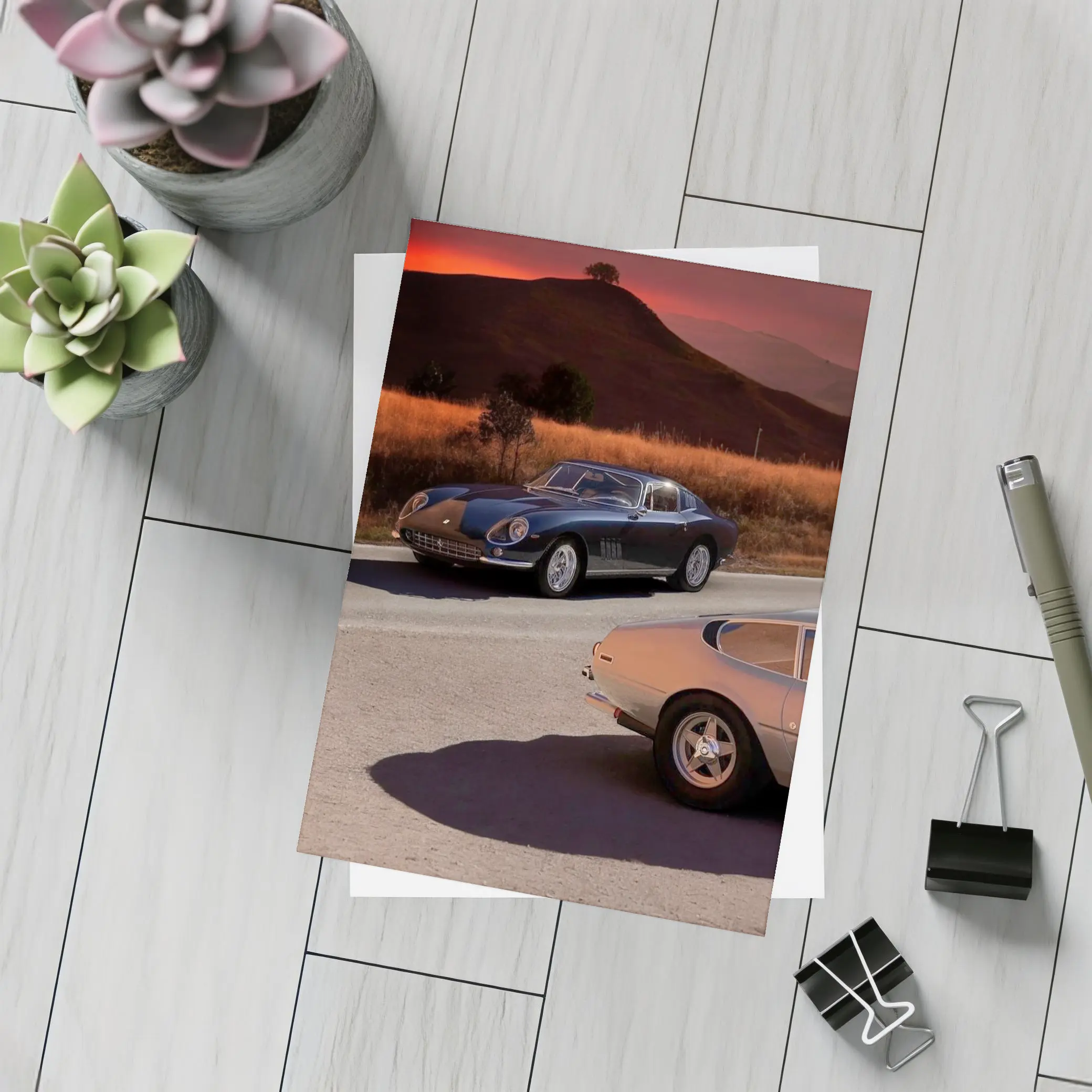 Ferrari 365 GTB Classic Cars Sunset Hills – Postcards