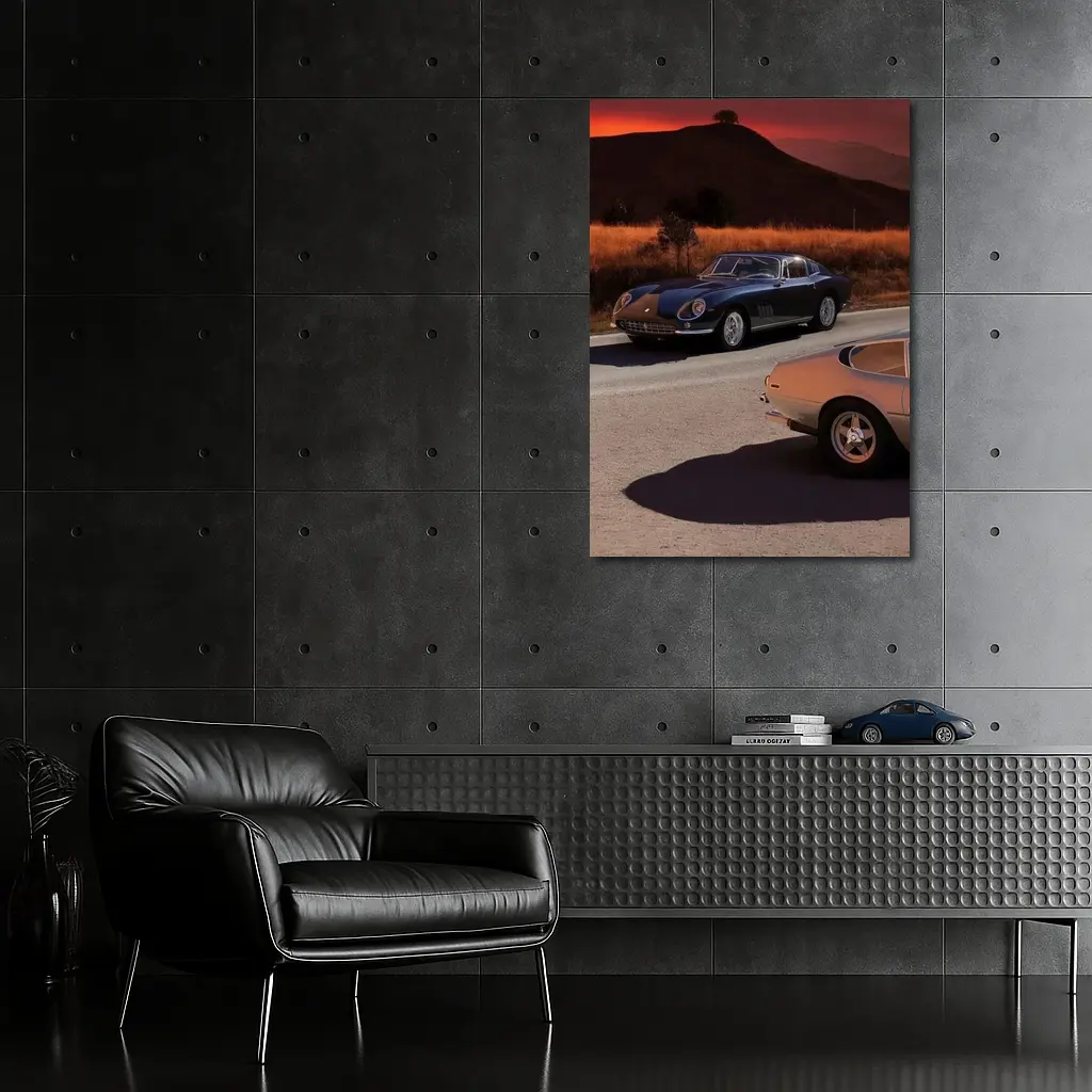 Ferrari 365 GTB Classic Cars Sunset Hills – Wall Art