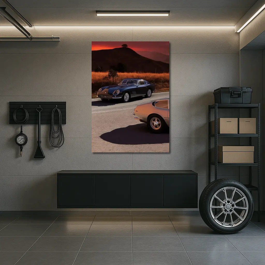 Ferrari 365 GTB Classic Cars Sunset Hills – Wall Art