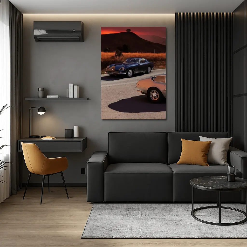 Ferrari 365 GTB Classic Cars Sunset Hills – Wall Art