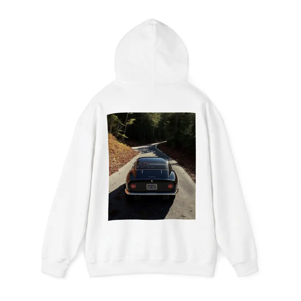Ferrari 365 GTB4 on Forest Road – Hoodies