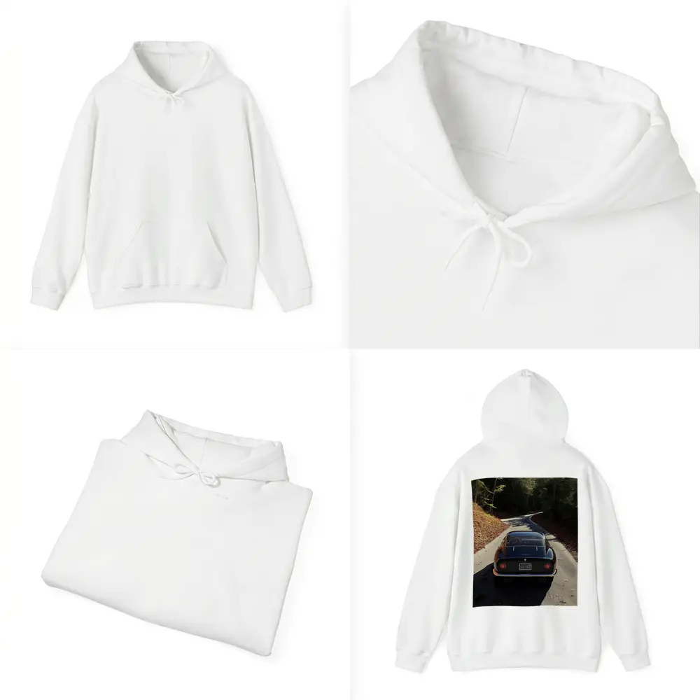 Ferrari 365 GTB4 on Forest Road – Hoodies