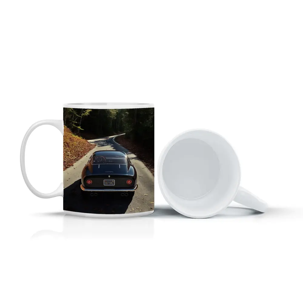 Ferrari 365 GTB4 on Forest Road – Mugs