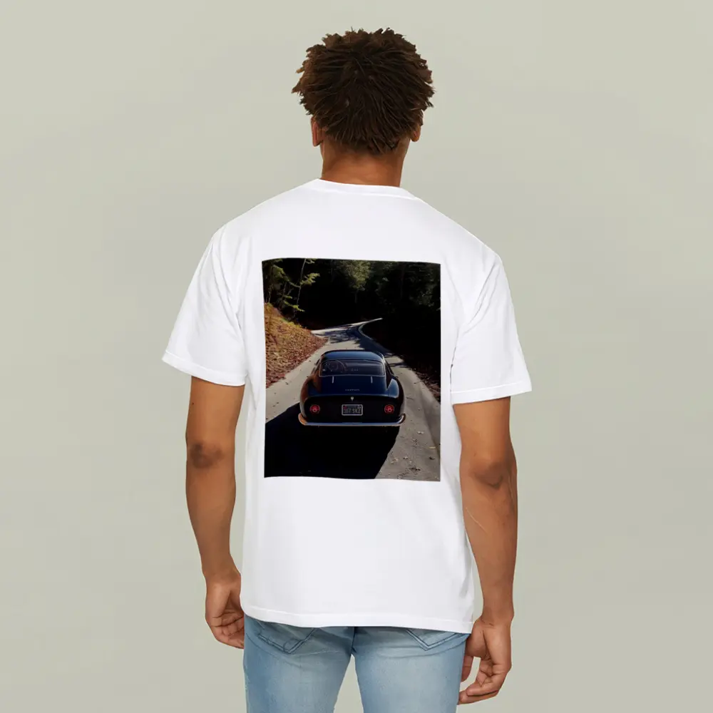Ferrari 365 GTB4 on Forest Road – T-Shirts
