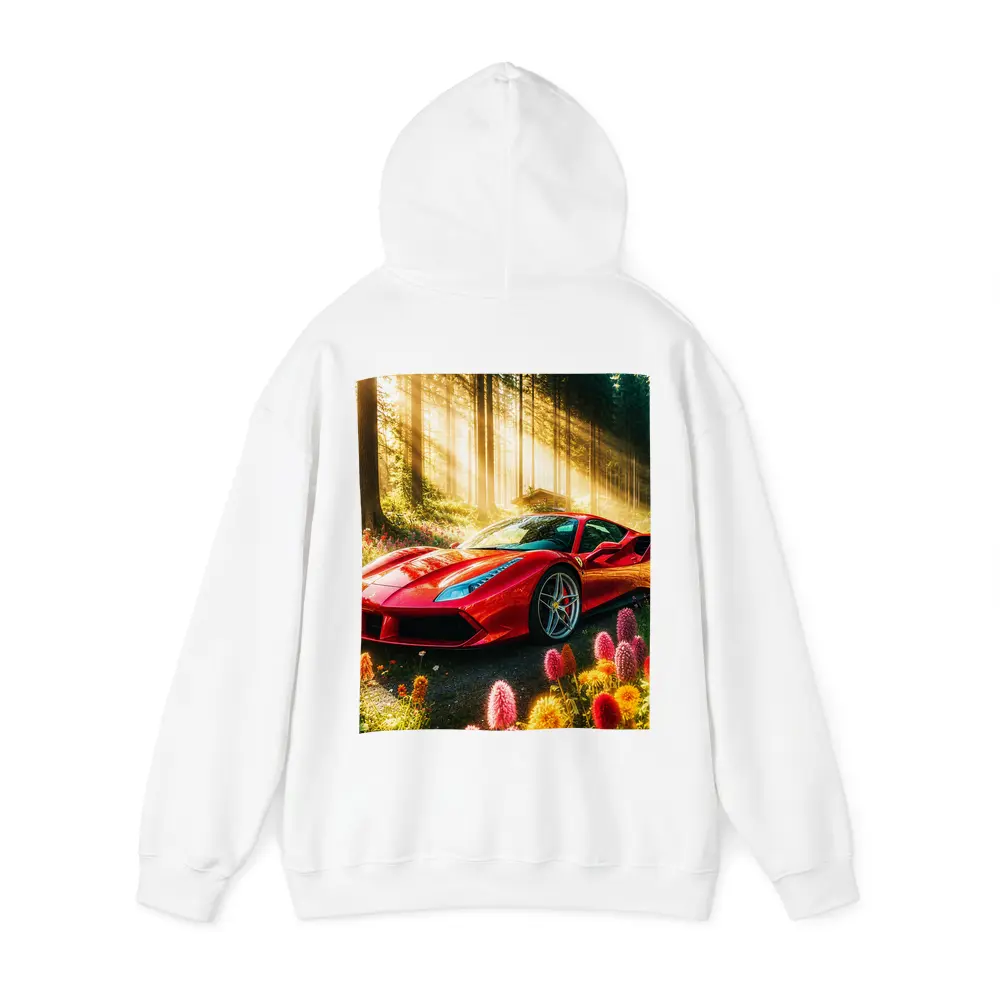 Ferrari 488 GTB Red Forest Sunlight – Hoodies