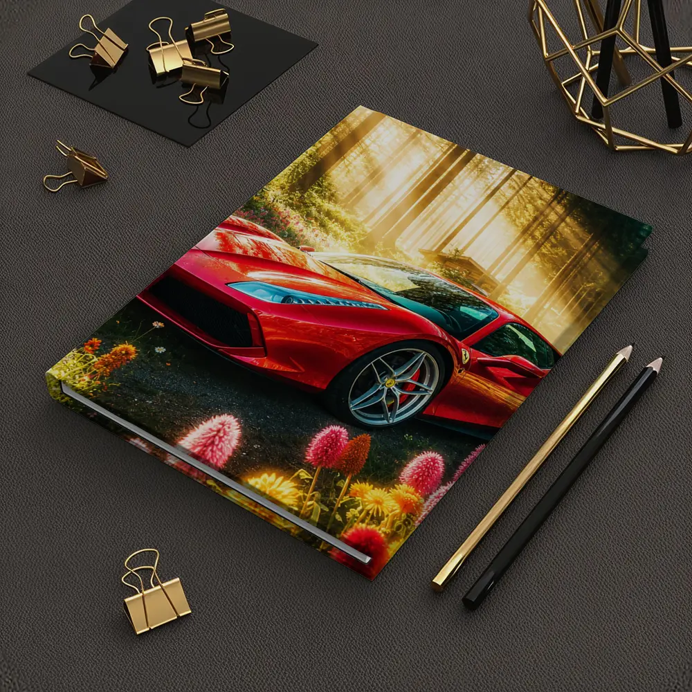 Ferrari 488 GTB Red Forest Sunlight – Notebooks